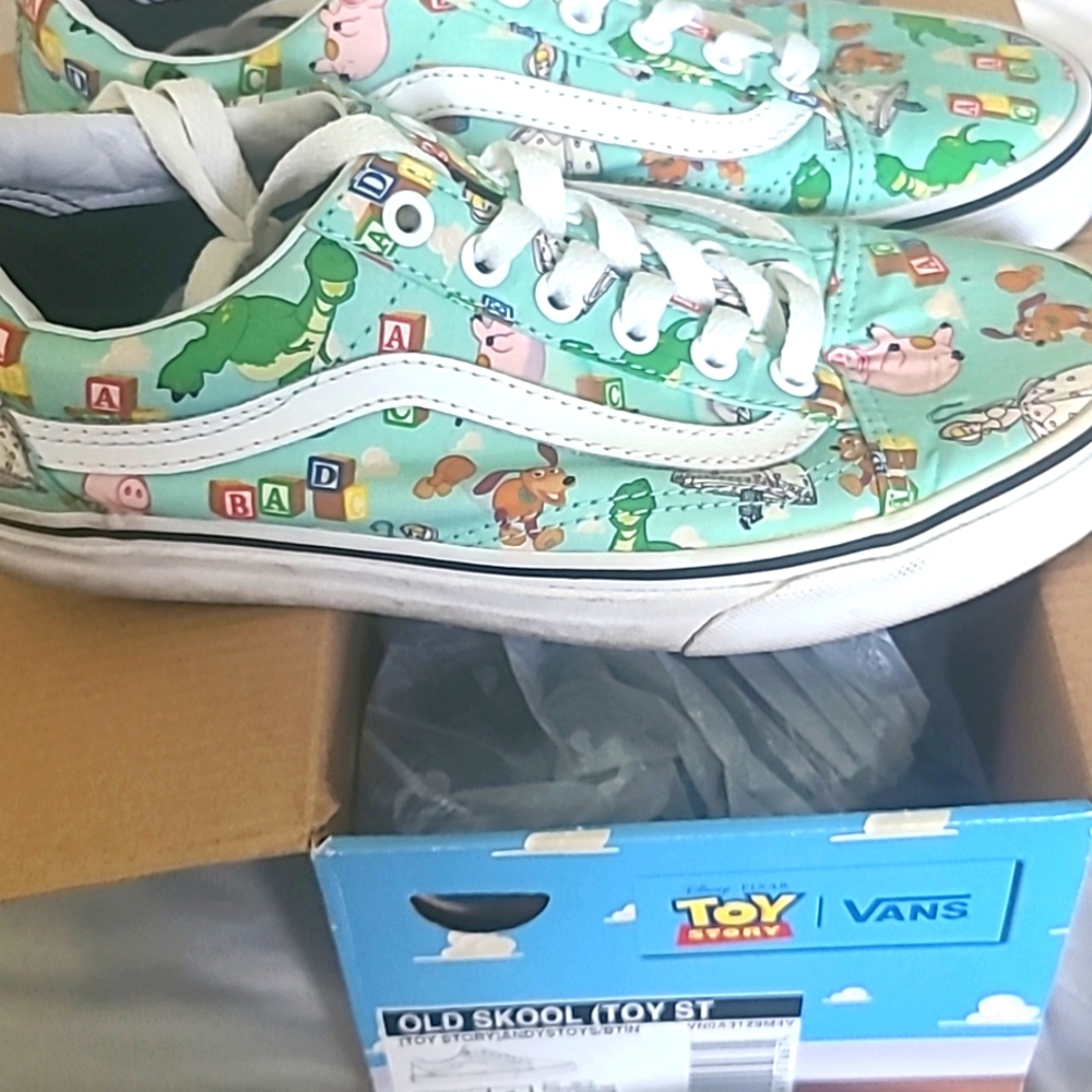 Vans toy story shoes